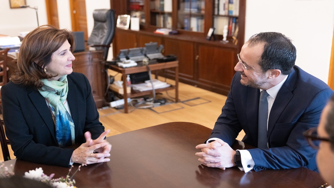 Με Ολγκίν συναντάται το απόγευμα ο Πρόεδρος Χριστοδουλίδης