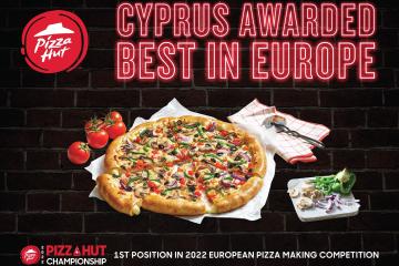 Pizza Hut Κύπρου: Απέσπασε το βραβείο καλύτερης πίτσας
