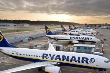 7 νέους προορισμούς από Κύπρο εγκαινιάζει η Ryan Air