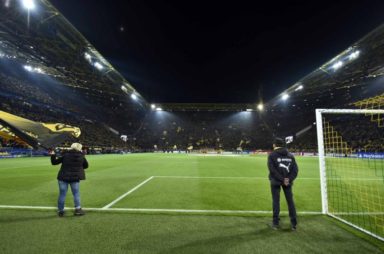 Borussia Dortmund: Κίτρινο πανό "Famagusta" στο Signal Iduna Park (φώτο)
