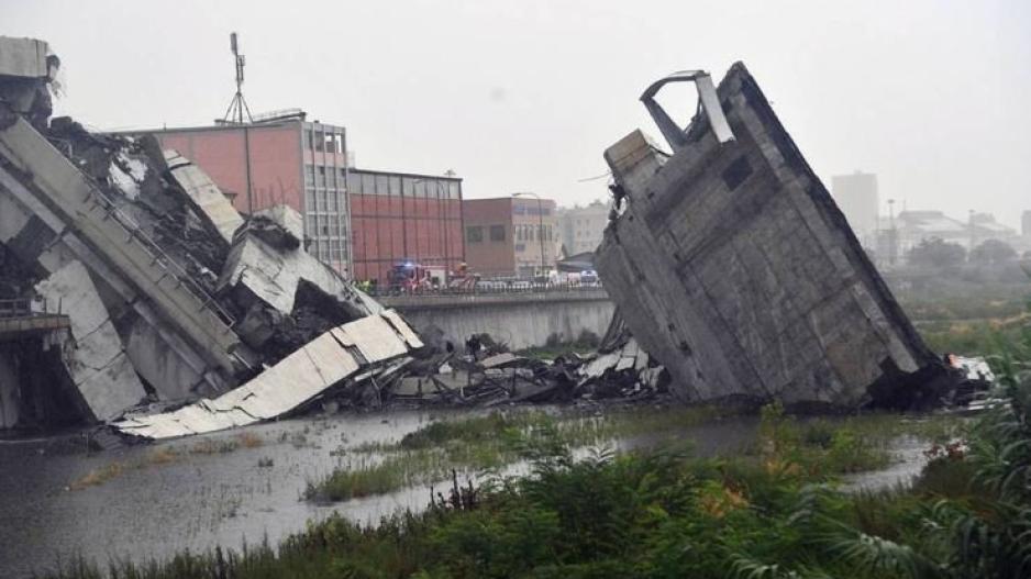 Γένοβα: Η γέφυρα όπου έχασαν τη ζωή τους 43 άτομα (Φώτος&Βίντεο)