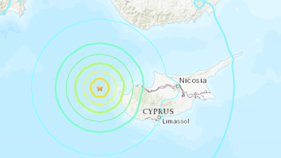 Ξύπνησε όλη η Κύπρος - Ισχυρός και μεγάλης διάρκειας ο σεισμός